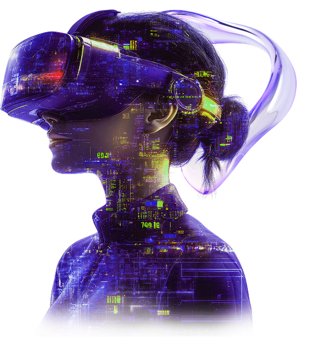 AI Cyberpunk VR Avatar